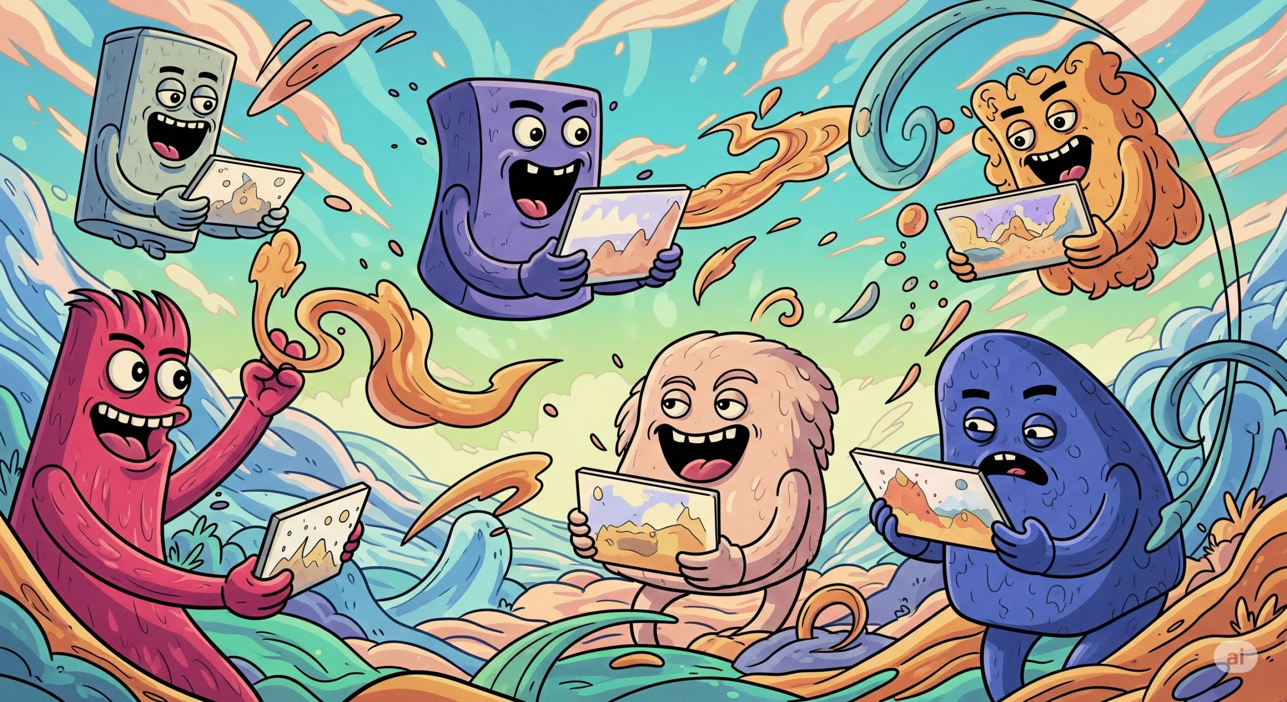 generowanie obrazów przez popularne LLM