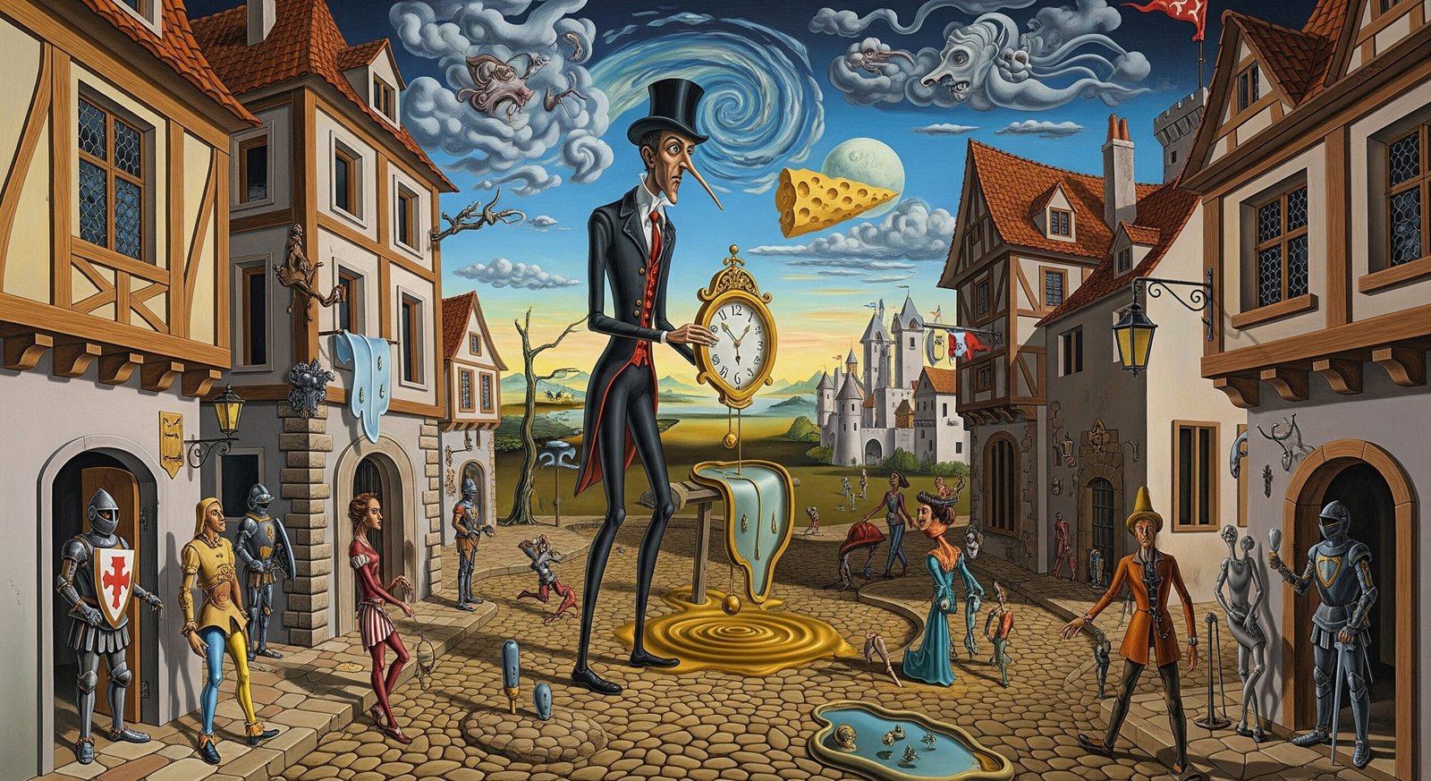 surrealizm według Google Gemini