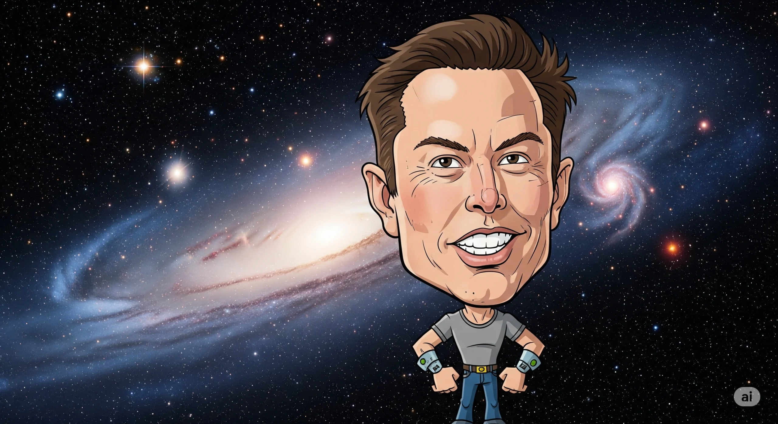 Grok4 co warto wiedzieć Elon Musk na tle kosmosu